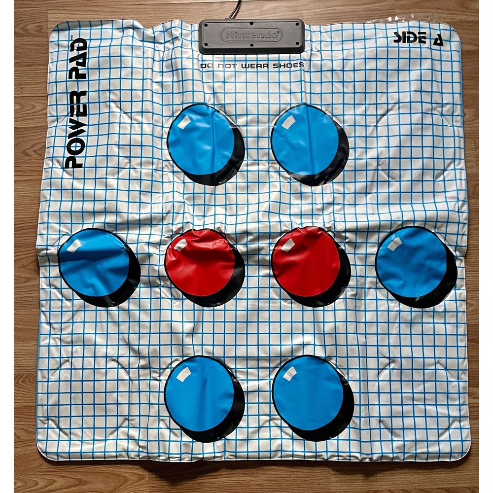 Vintage Nintendo 1988 NES Power Pad Double Sided Video Game *Untested*